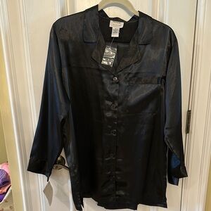 Preview Collection Black Pajama Set Intimates & Sleepwear